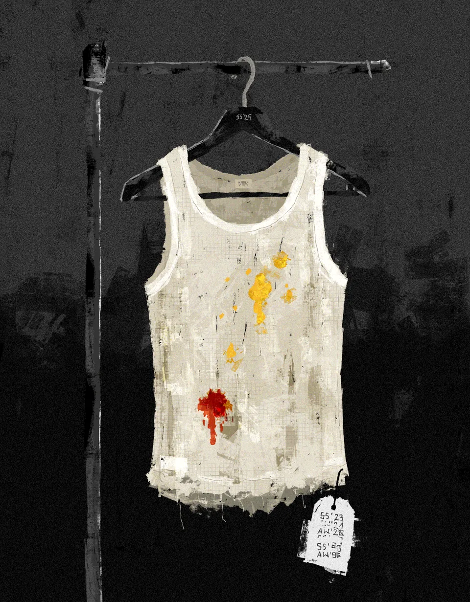 Wife-beater SS25 by THE HEJZ — Edition of 20, PLURAL